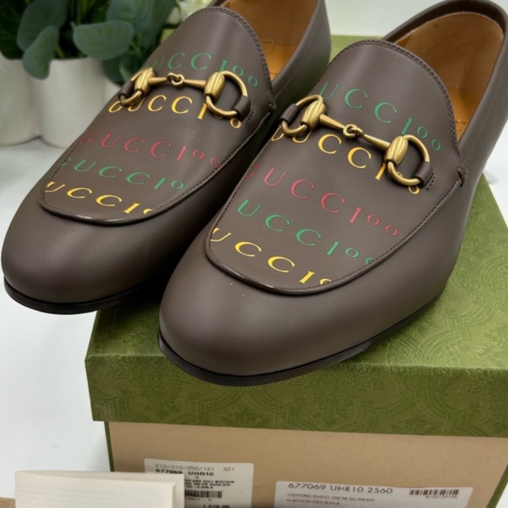 Men's Gucci JOORDAN 100th anniversary horse bit loafer . Size 8 fits 9. - Picture 11 of 12